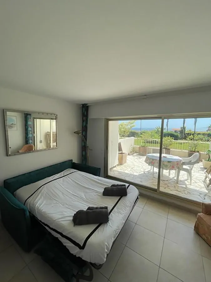 Pan0 - Studio Avec Belle Et Grande Terrasse Vue Mer Cannes Apartmán